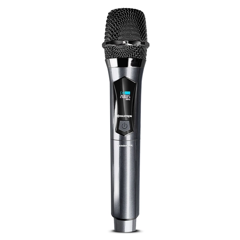 MICRÓFONO DUAL MAXTRON LEADER MX 7218RX CON ACCESORIOS - 3
