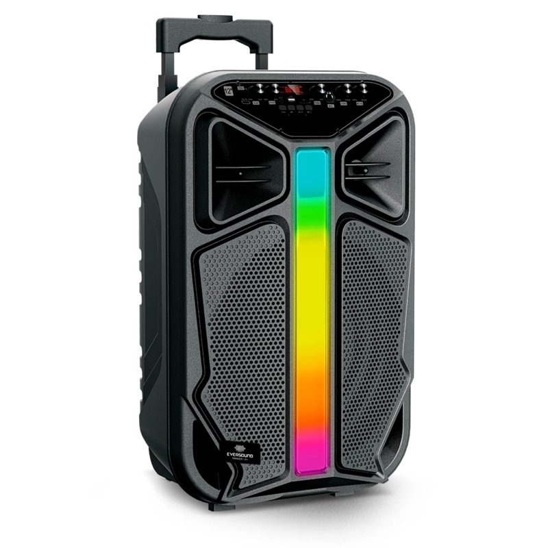 COMBO PARLANTE + TRIPODE EVERSOUND LYRICO EV 6000T WOOFER DE 12' LED RGB - 2