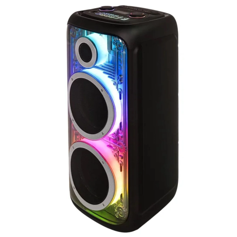 PARLANTE TORRE PORTÁTIL KASSEL K2825 02 BOUFER DE 8 PULGADAS LUCES RGB - 5
