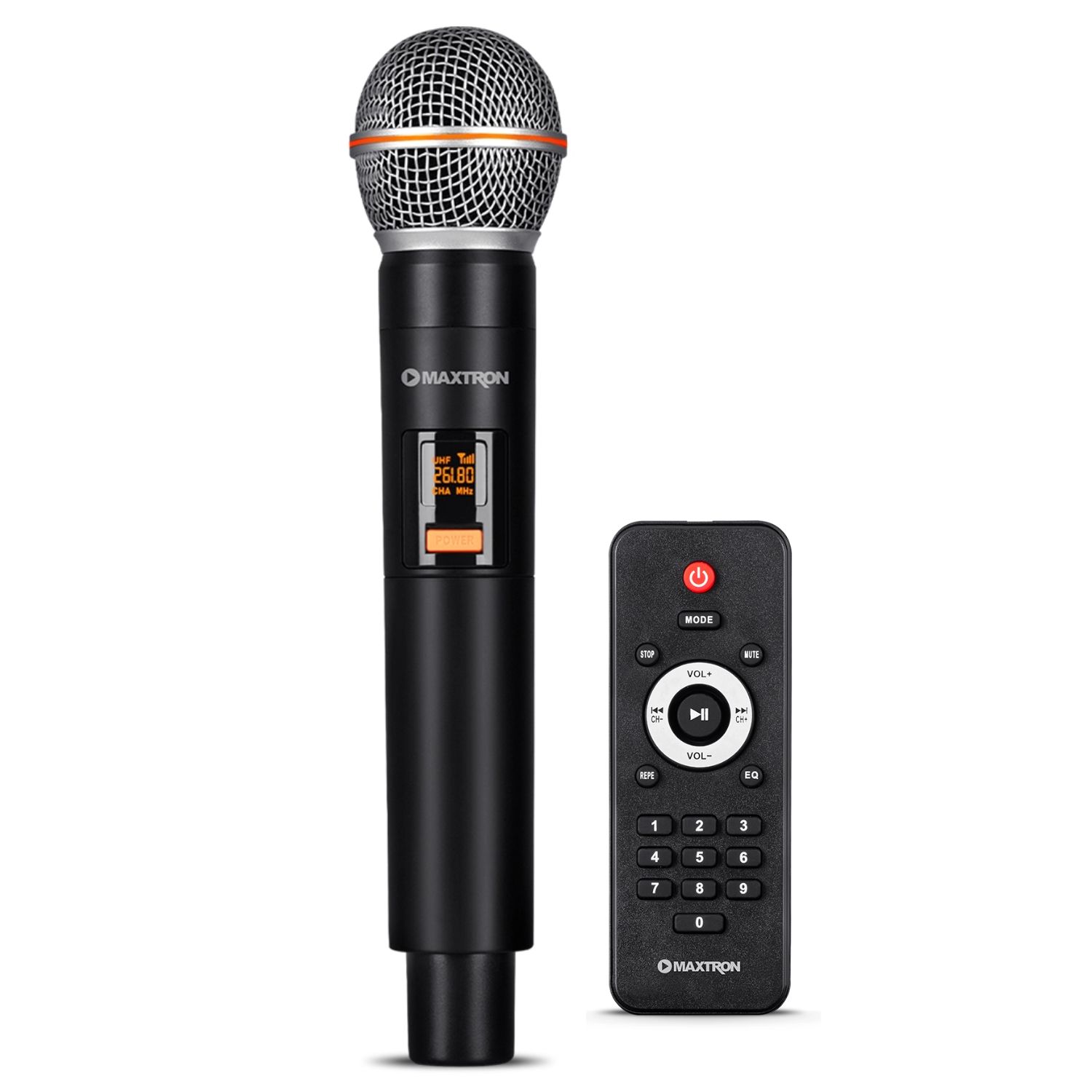 PARLANTE PORTÁTIL ASPIRE MX 300 BOCINA DE 8 PULGADAS USB BT LUCES LED RGB - 7