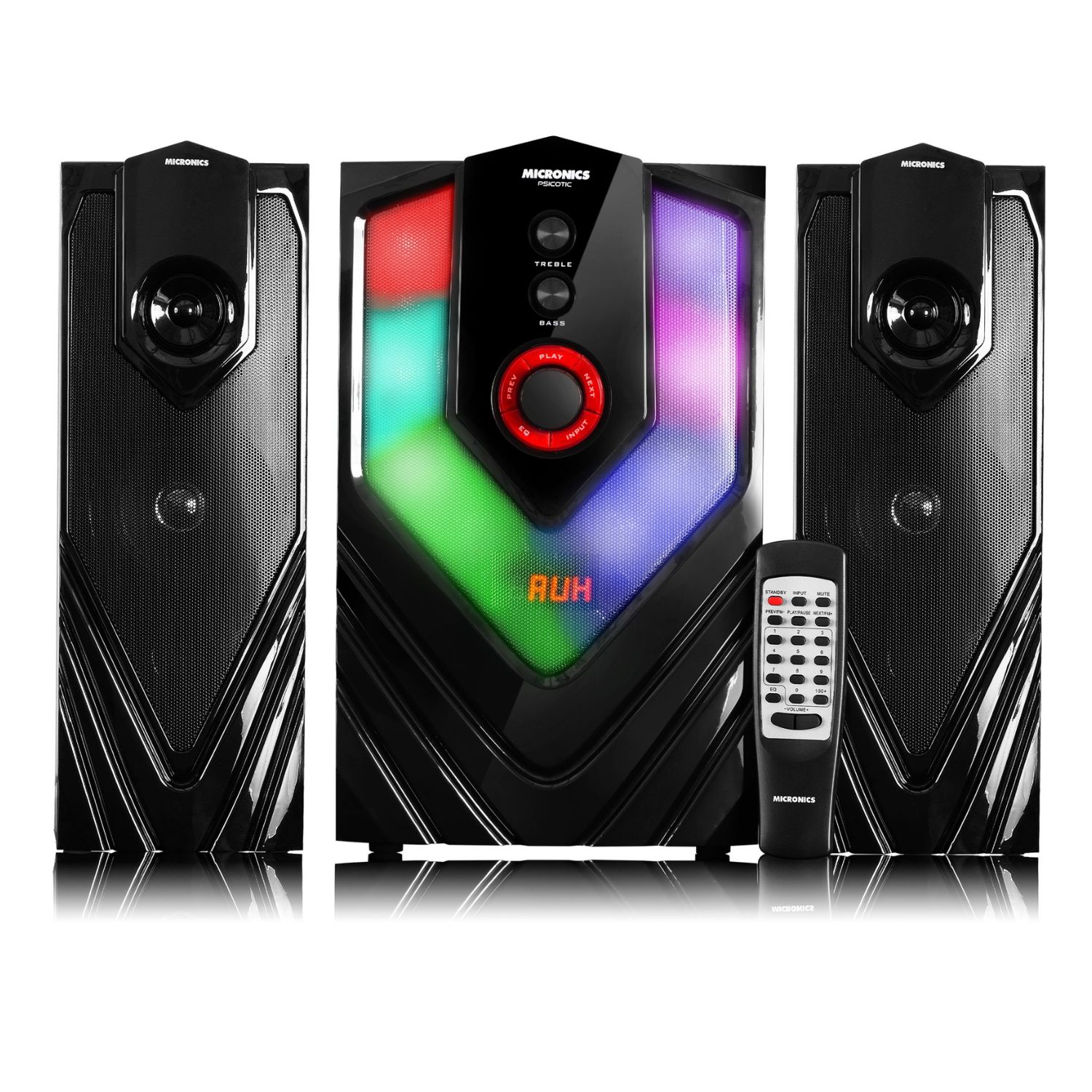 SISTEMA DE AUDIO MICRONICS MIC S7005KTV PSICOTIC RITMIC LED KARAOKE - 2