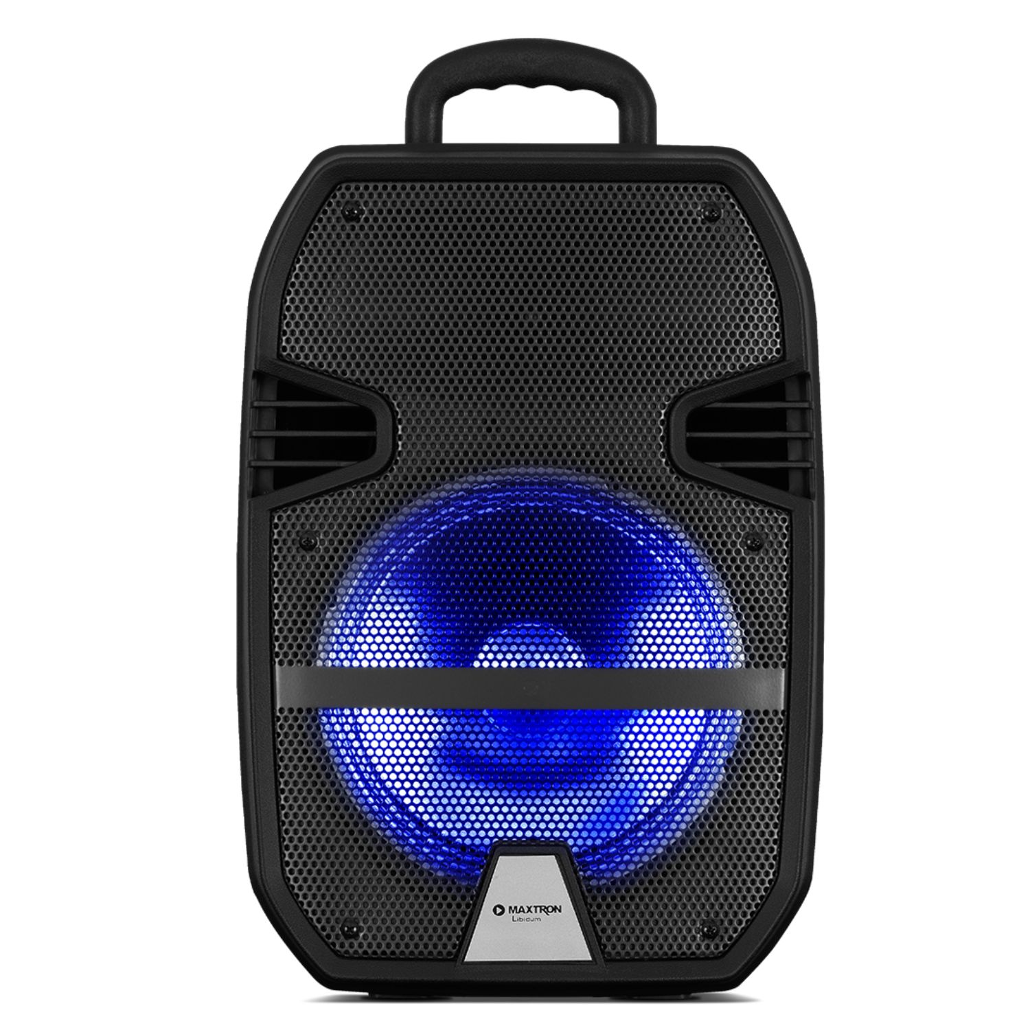 PARLANTE MAXTRON LIBIDUM MX321VB CON 2 MICRÓFONOS + SOPORTE - 2