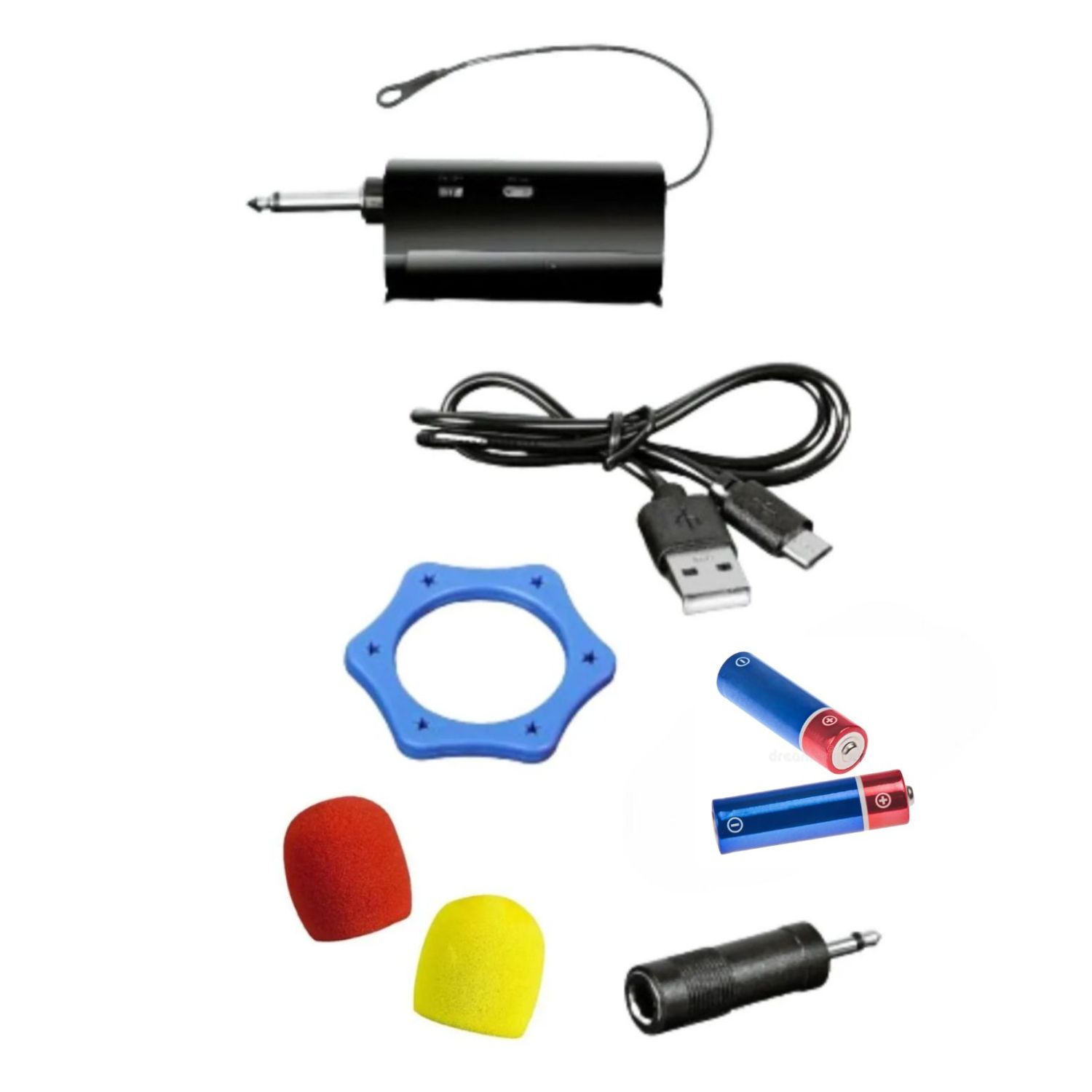 PARLANTE MAXTRON LIBIDUM MX321VB CON 2 MICRÓFONOS + SOPORTE - 7