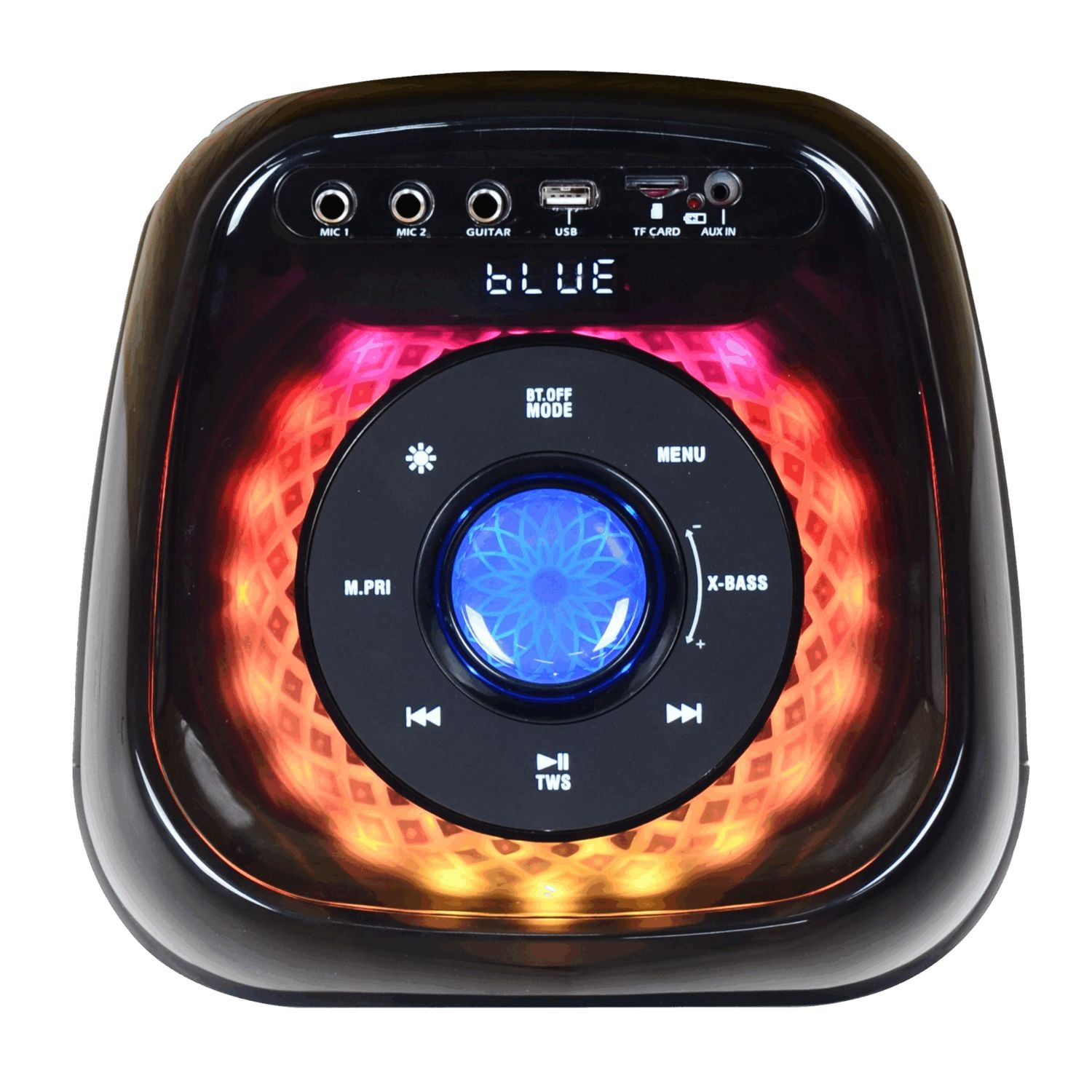 TORRE DE SONIDO FULL FIESTA KASSEL K2822 CON 02 BOCINAS DE 8 PULG, KARAOKE - 4