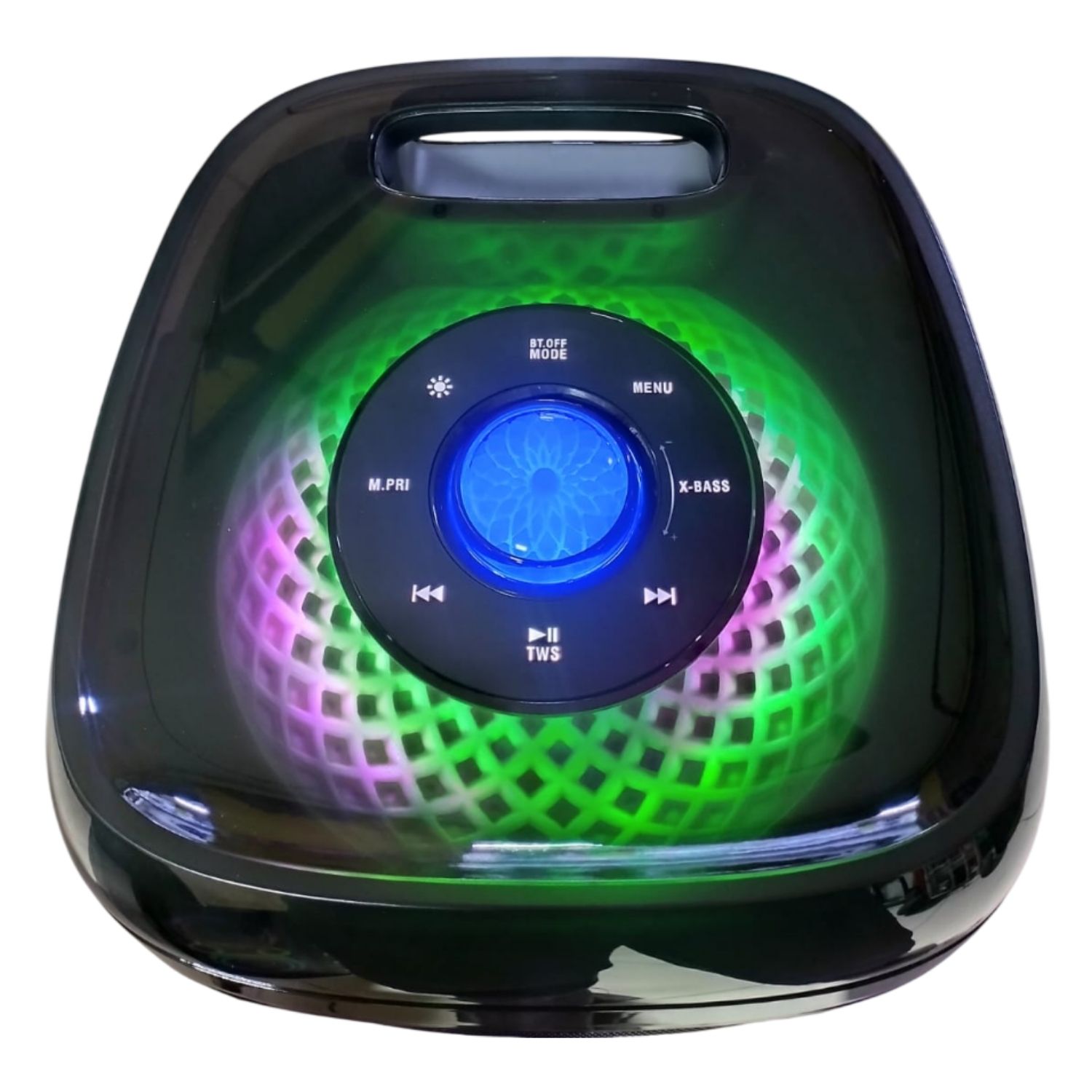 TORRE DE SONIDO FULL FIESTA KASSEL K2102 CON 02 BOCINAS DE 10 PULG, KARAOKE - 4