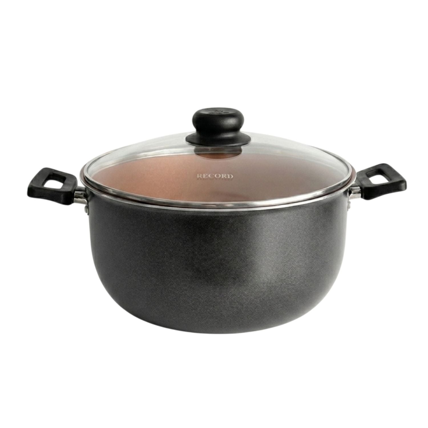 JUEGO DE OLLAS RECORD RE9290093750 9PZS ANTIADHERENTE NEGRO - 5