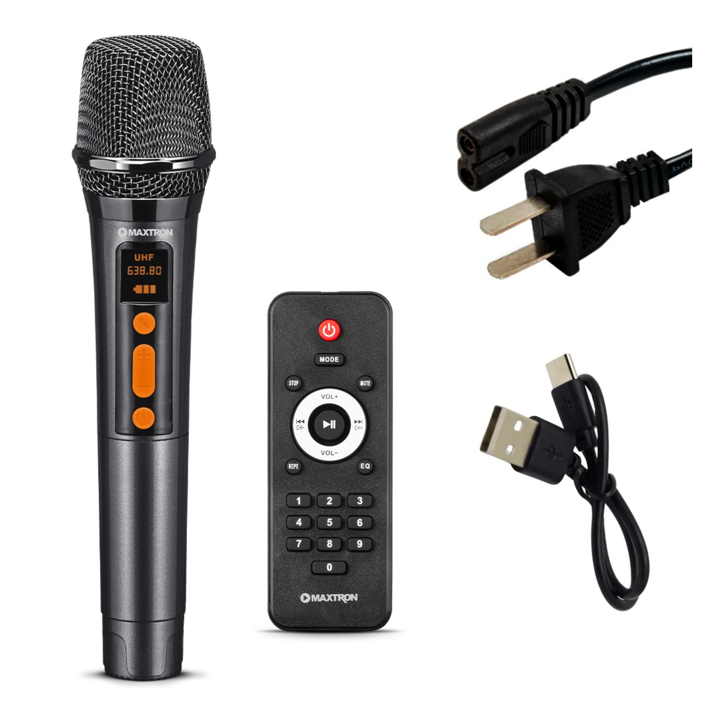 TORRE DE SONIDO MAXTRON MX 807 FURORE 02 BOCINAS 8 PULGADAS 01 MICRO FUNCIÓN DSP - 6