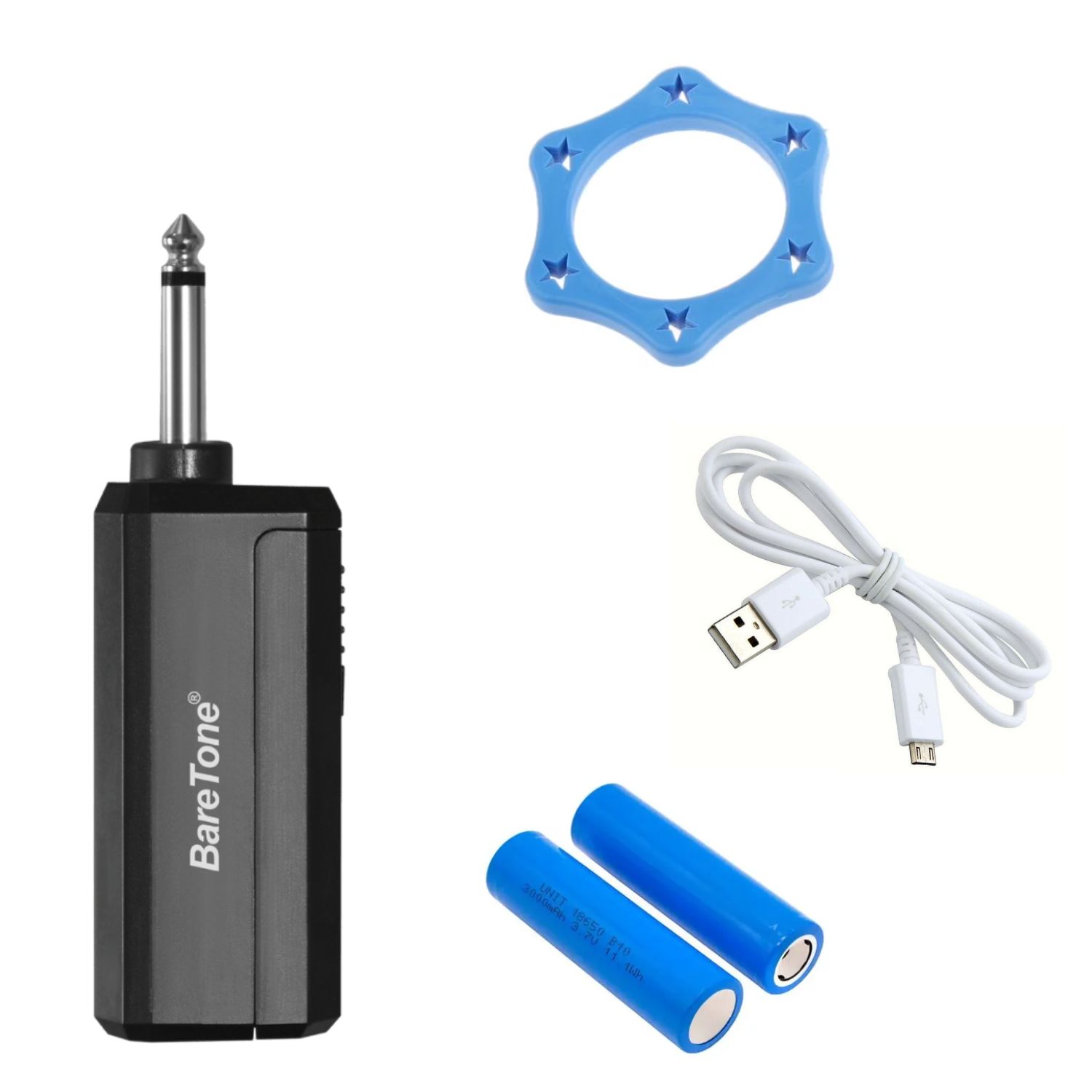 MICRÓFONO INALÁMBRICO BARETONE WM2401 ALCANCE 35 M BATERÍA 800 MAH - 3