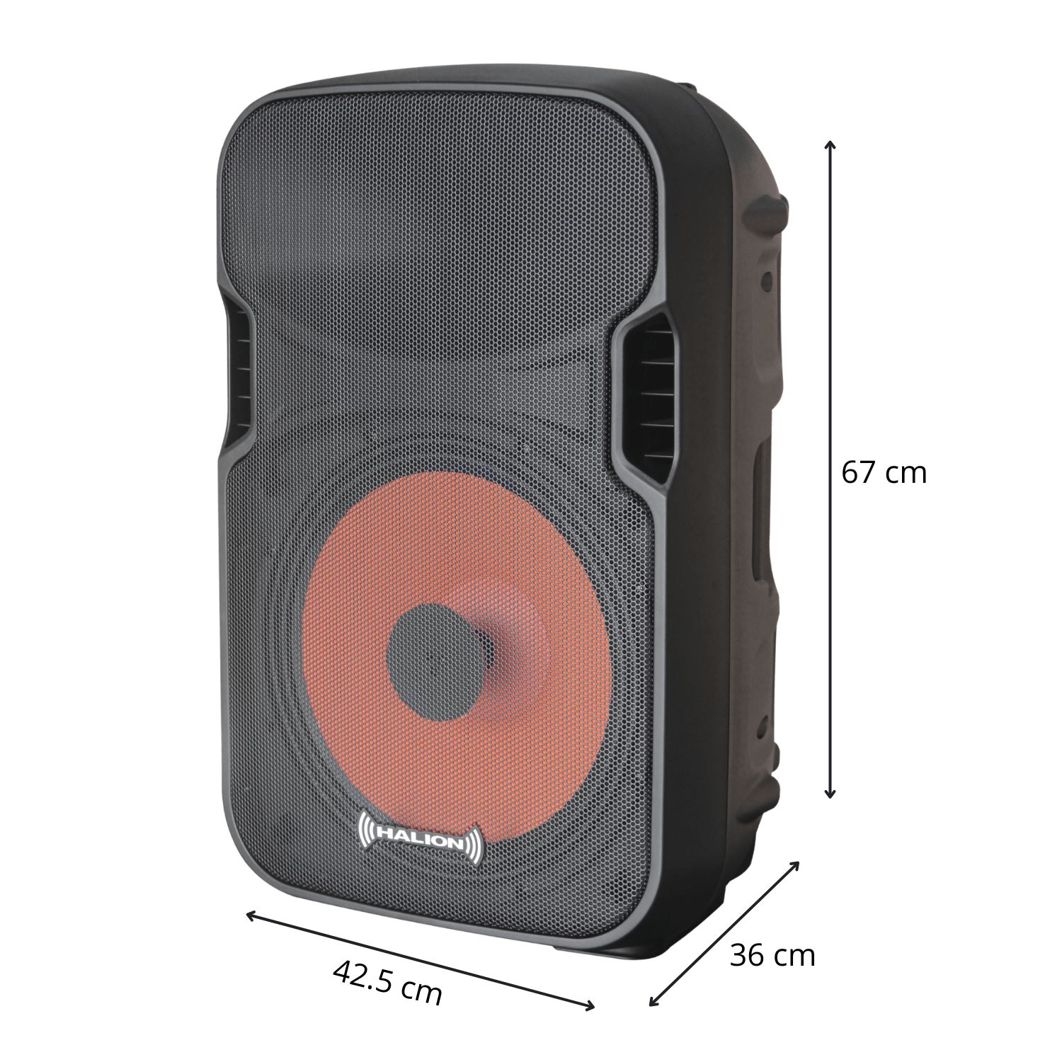 PARLANTE PROFESIONAL HALION PHA 15K 01 MICRO DIRECTO AC FULL VOLUMEN SIN LIMITES - 5