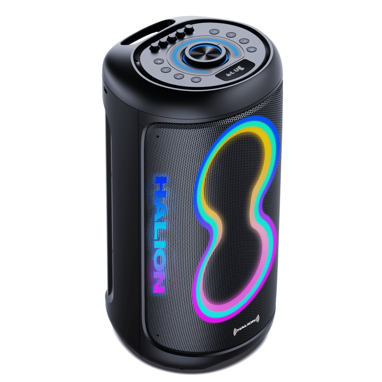 PARLANTE PORTÁTIL HALION HA-846 SALSA 02 BOUFER 8' USB BT TWS 01 MICRÓFONO - 3