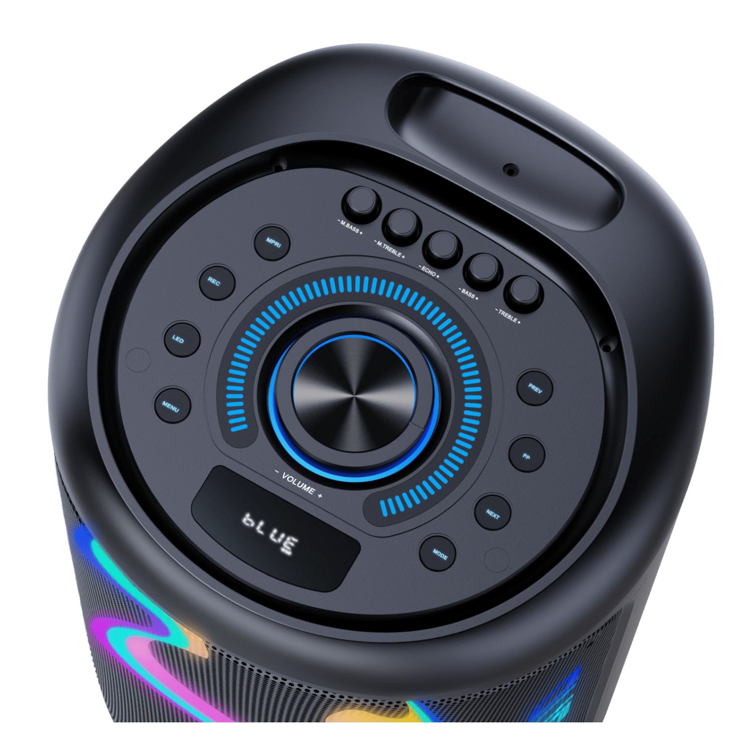 PARLANTE PORTÁTIL HALION HA-846 SALSA 02 BOUFER 8' USB BT TWS 01 MICRÓFONO - 4