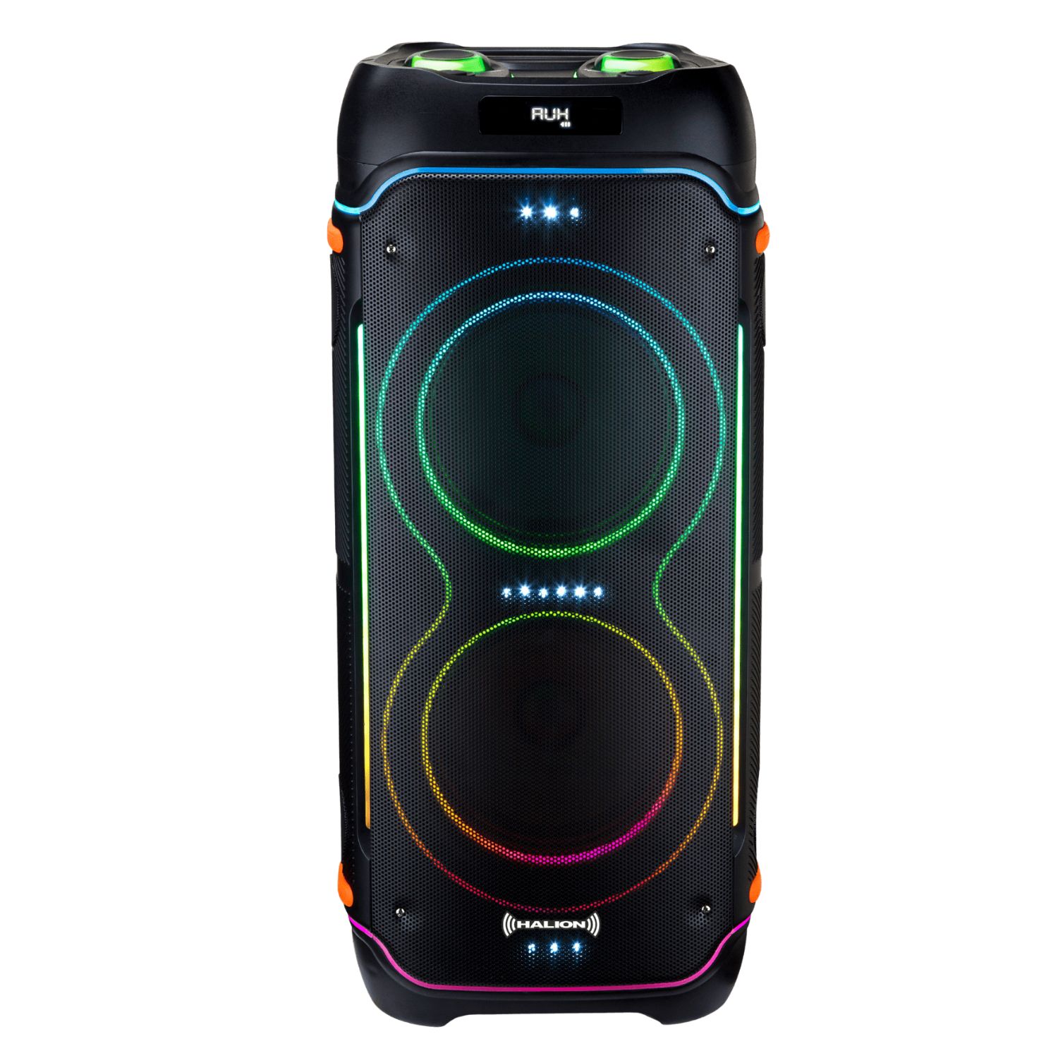 TORRE DE SONIDO HALION HA 1045 MAMBO TWS USB FM RGB + MICRÓFONO - 2