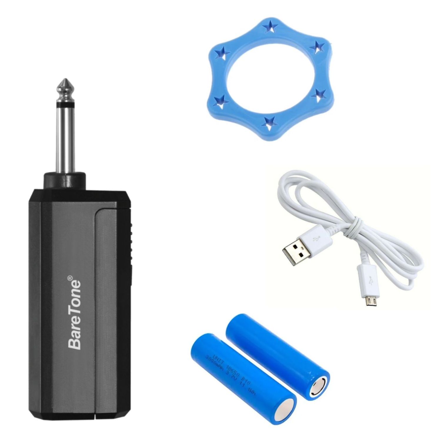 PROMO BARETONE PARLANTE MAX-265E1 PMPO 800W + MICRÓFONO INALÁMBRICO WM 2401 - 8