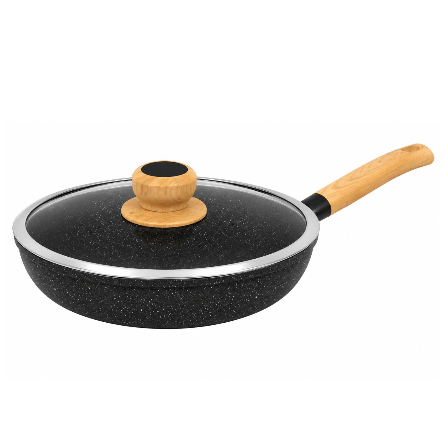SARTÉN ROMANIA SA-FOC6026 CON TAPA ANTIADHERENTE 26CM - 3