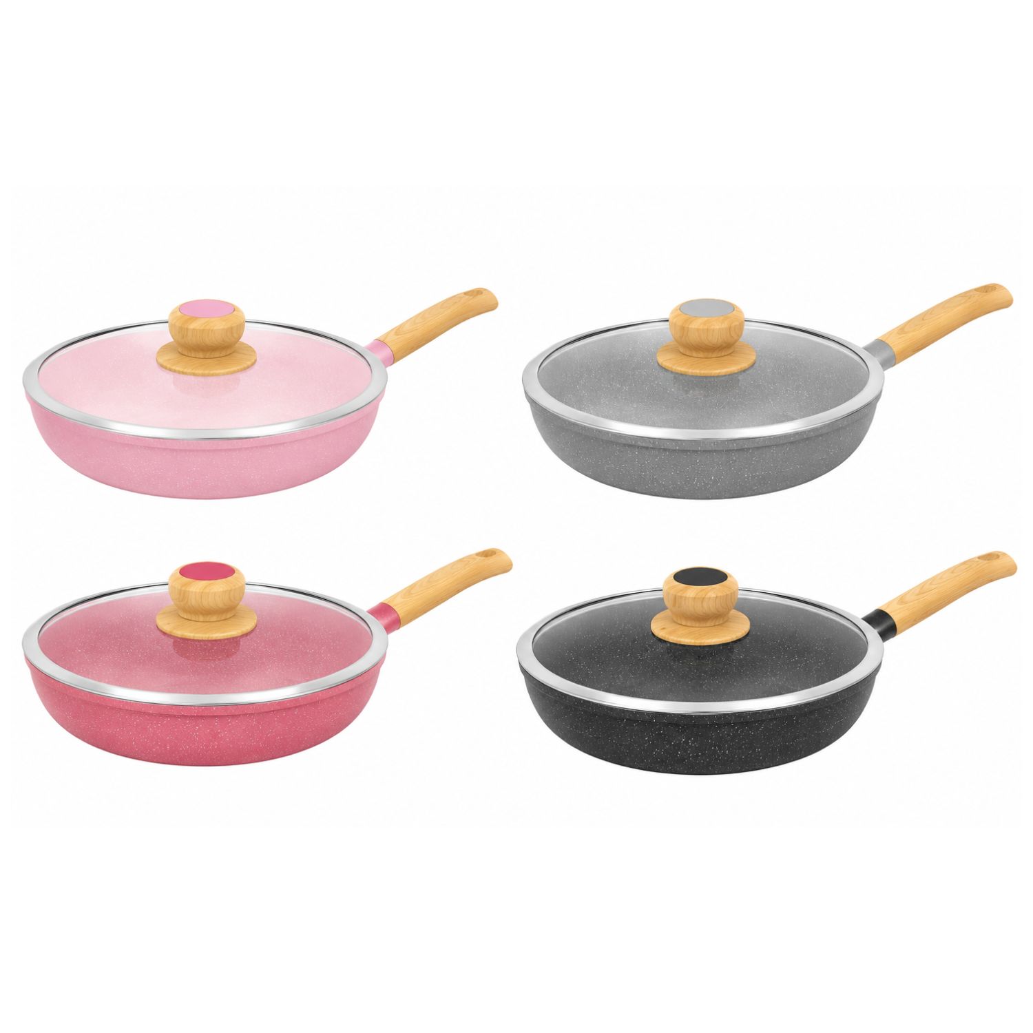 SARTÉN ROMANIA SA-FOC6026 CON TAPA ANTIADHERENTE 26CM - 4