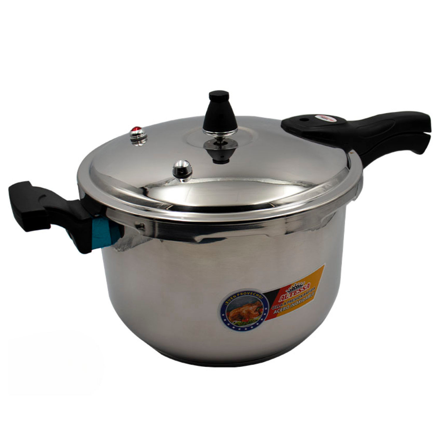 OLLA A PRESIÓN ALTESSA ACERO INOXIDABLE 18/10 9L. - 2