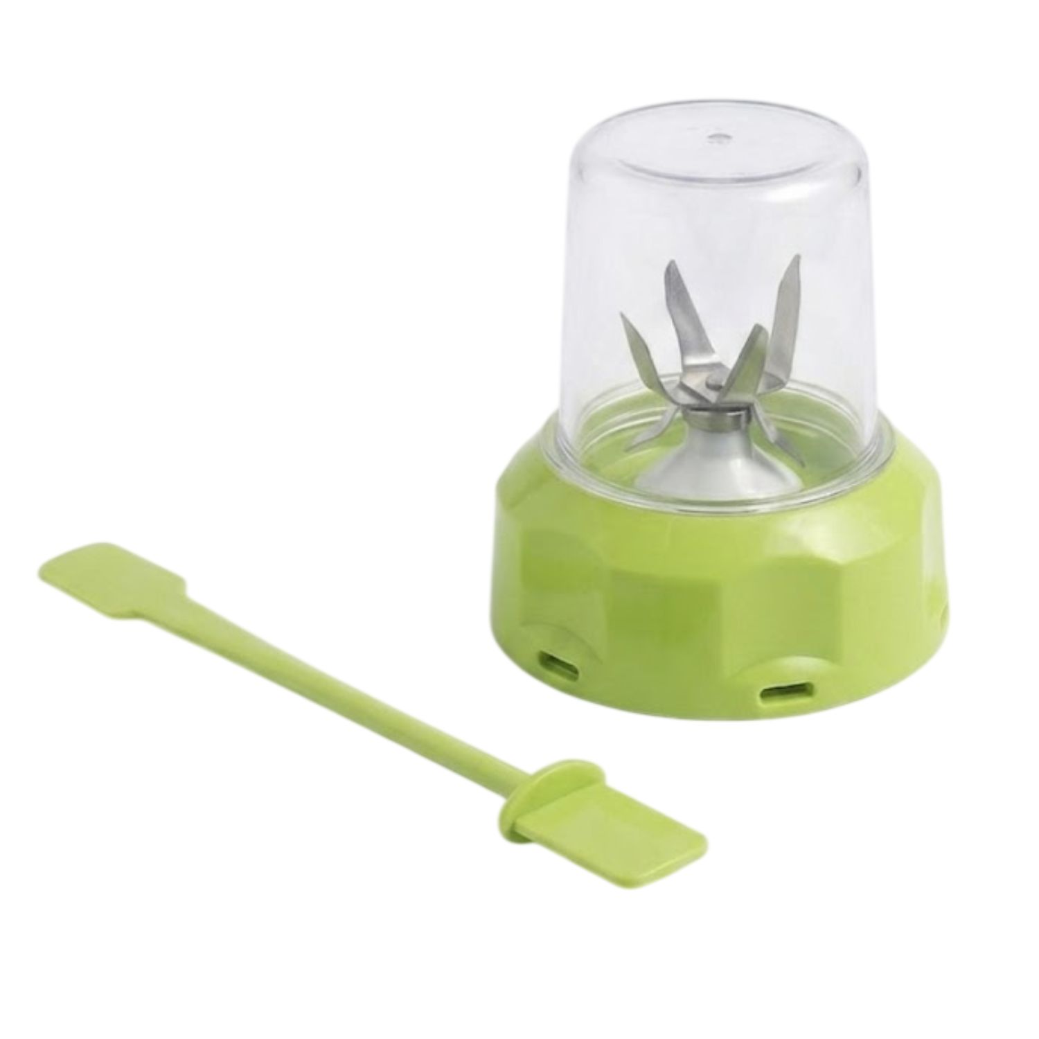 LICUADORA CON MOLINILLO BOSSKO BK-518P-V JARRA DE PLÁSTICO 1.5 LITROS VERDE - 3
