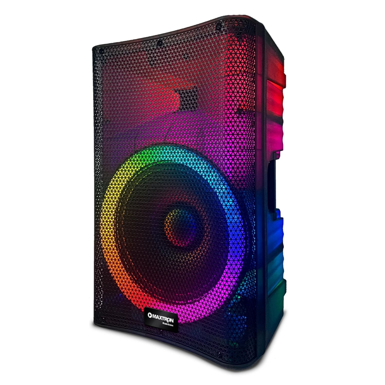 PROMO TRIPODE + PARLANTE MAXTRON MX 1501 RAINBOW BOUFER 15' USB BT TWS LED RGB - 3