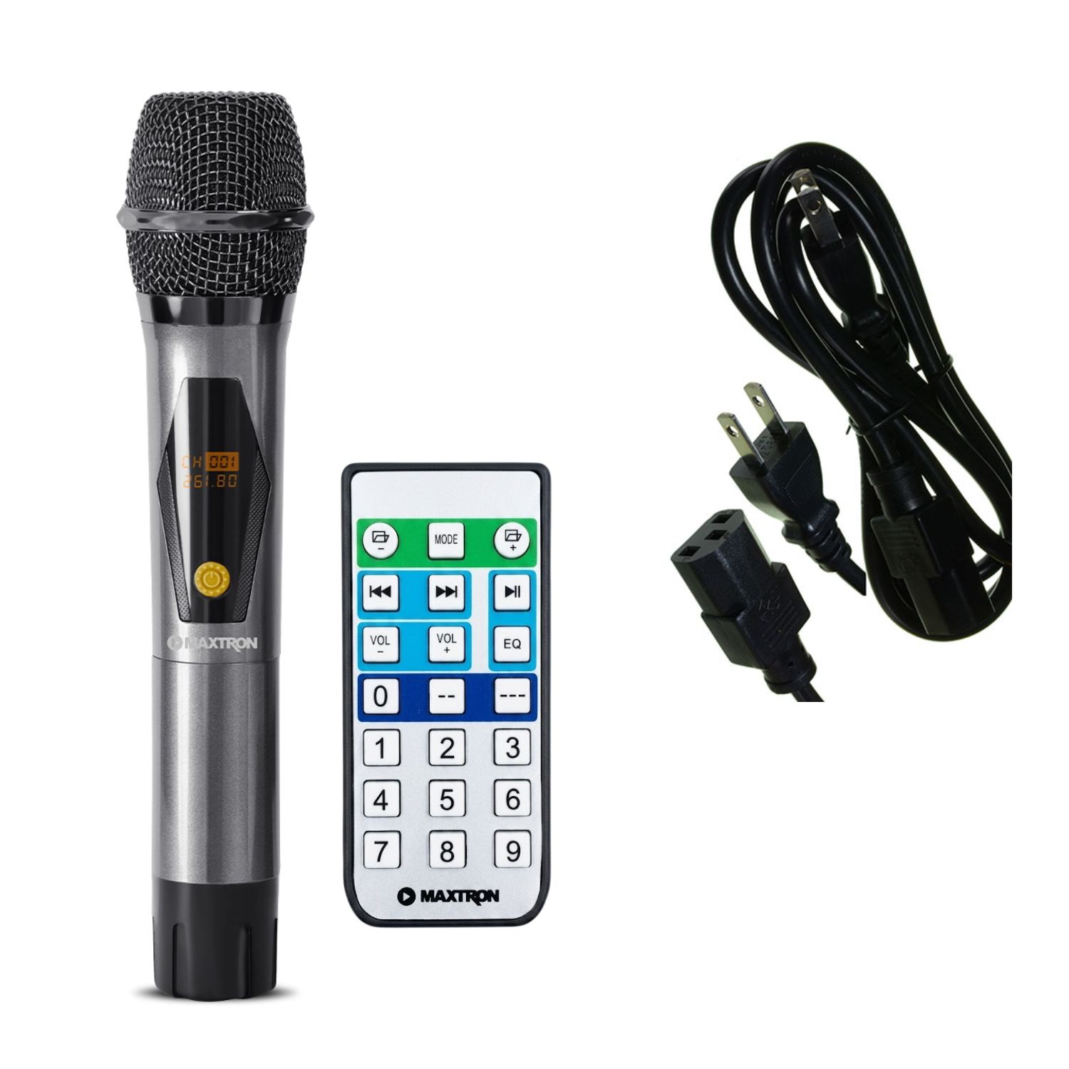 PARLANTE MAXTRON SCADIUN MX 1500 ACT BOUFER 15' DIRECTO AC 01 MICRO - 6