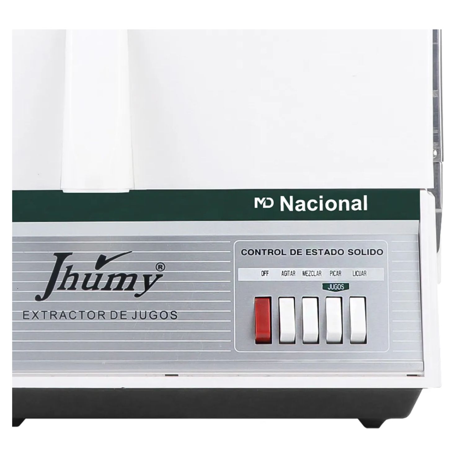 EXTRACTOR DE JUGOS JHUMY 800 WATTS TAPA ROJA - 3
