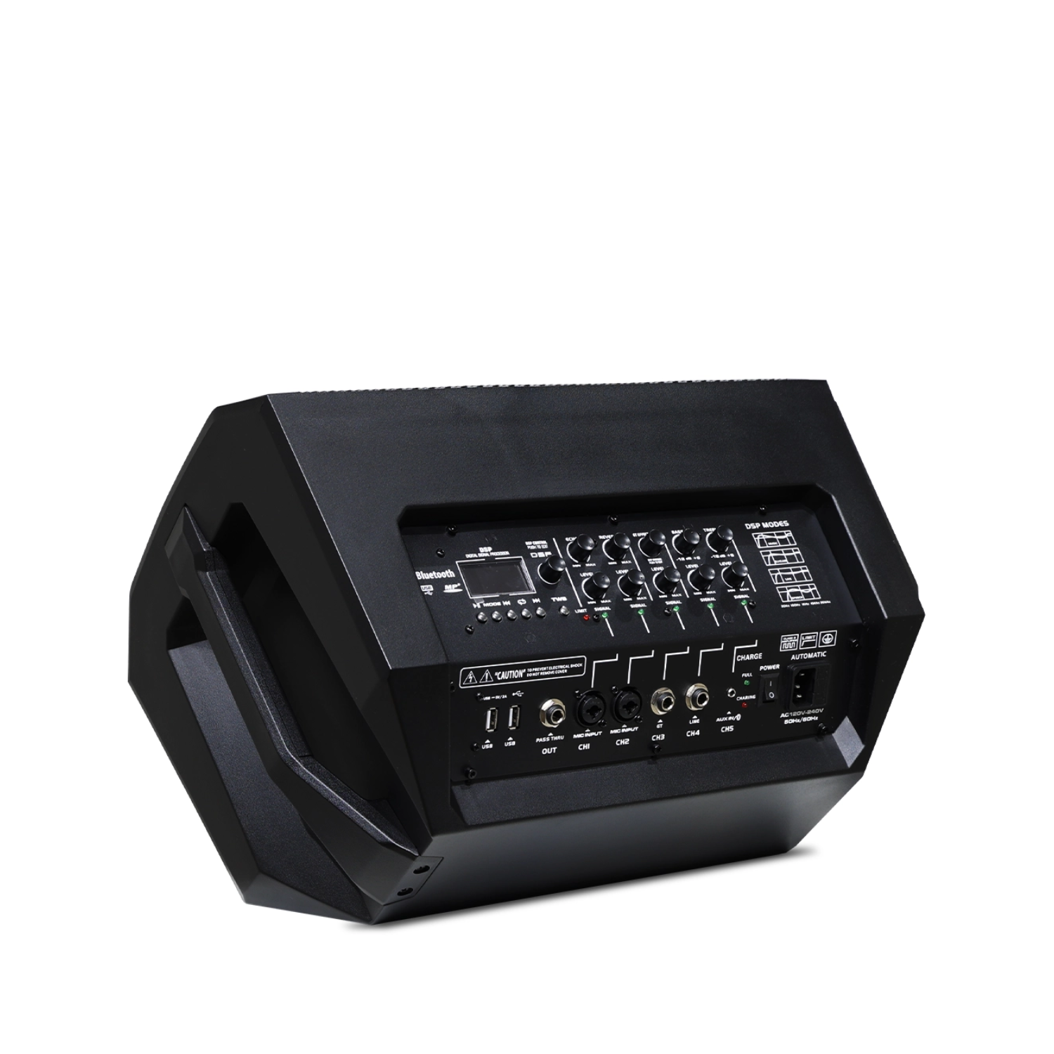 PARLANTE PORTATIL MAXTRON REVO MXT 8110 BOUFER 10” USB BT TWS CON DSP PROFESIONAL - 4