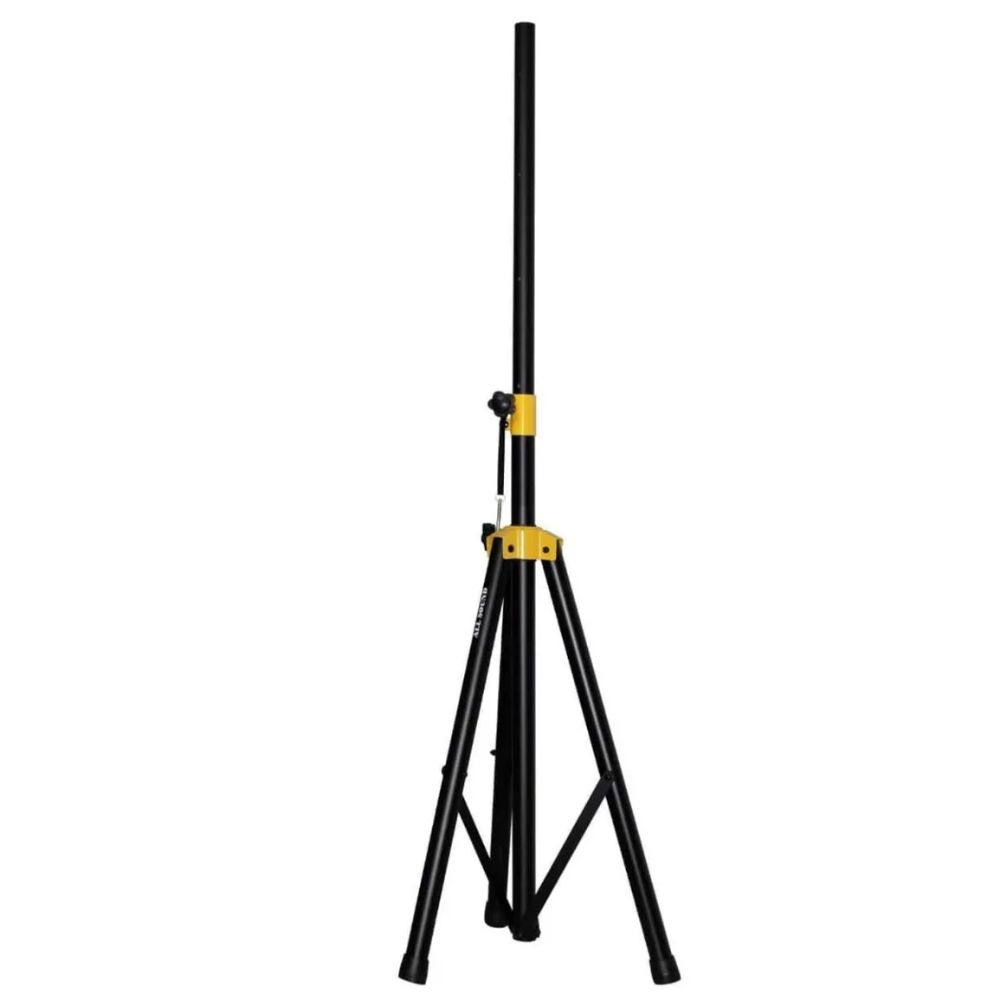 PEDESTAL PARA PARLANTE ALL SOUND SC-M57A DE METAL RESISTENTE HASTA 60KG AMARILLO - 3