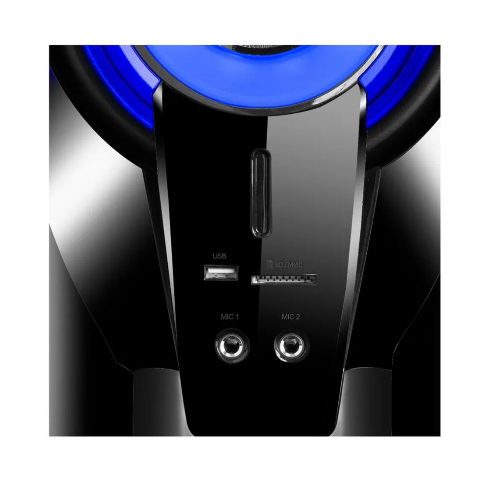 EQUIPO DE SONIDO MICRONICS SHELBY MIC S7011BT 150 WATTS USB/SD BLUETOOTH - 5