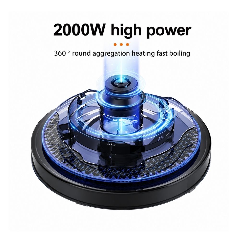 HERVIDOR DE VIDRIO NATIONALIZER NN V0611 DE 2,2 LITTROS - 2
