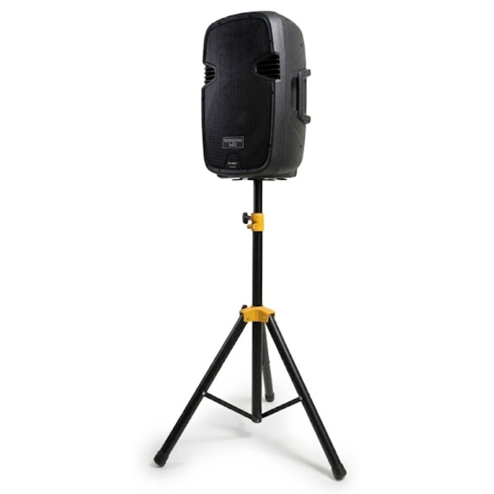 SOPORTE HEBIKUO Y-403 TRIPODE PARA PARLANTES SEGURO DE METAL - 4