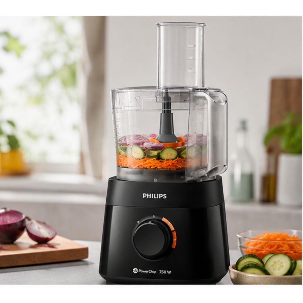PROCESADOR ALIMENTOS PHILIPS HR7301 750 W PARA PREPARAR UNA GRAN VARIEDAD DE RECETAS - 3