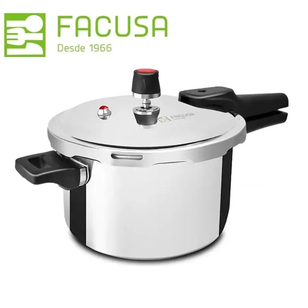 OLLA PRESIÓN FACUSA 11 LT  DE ACERO INOXIDABLE - 1