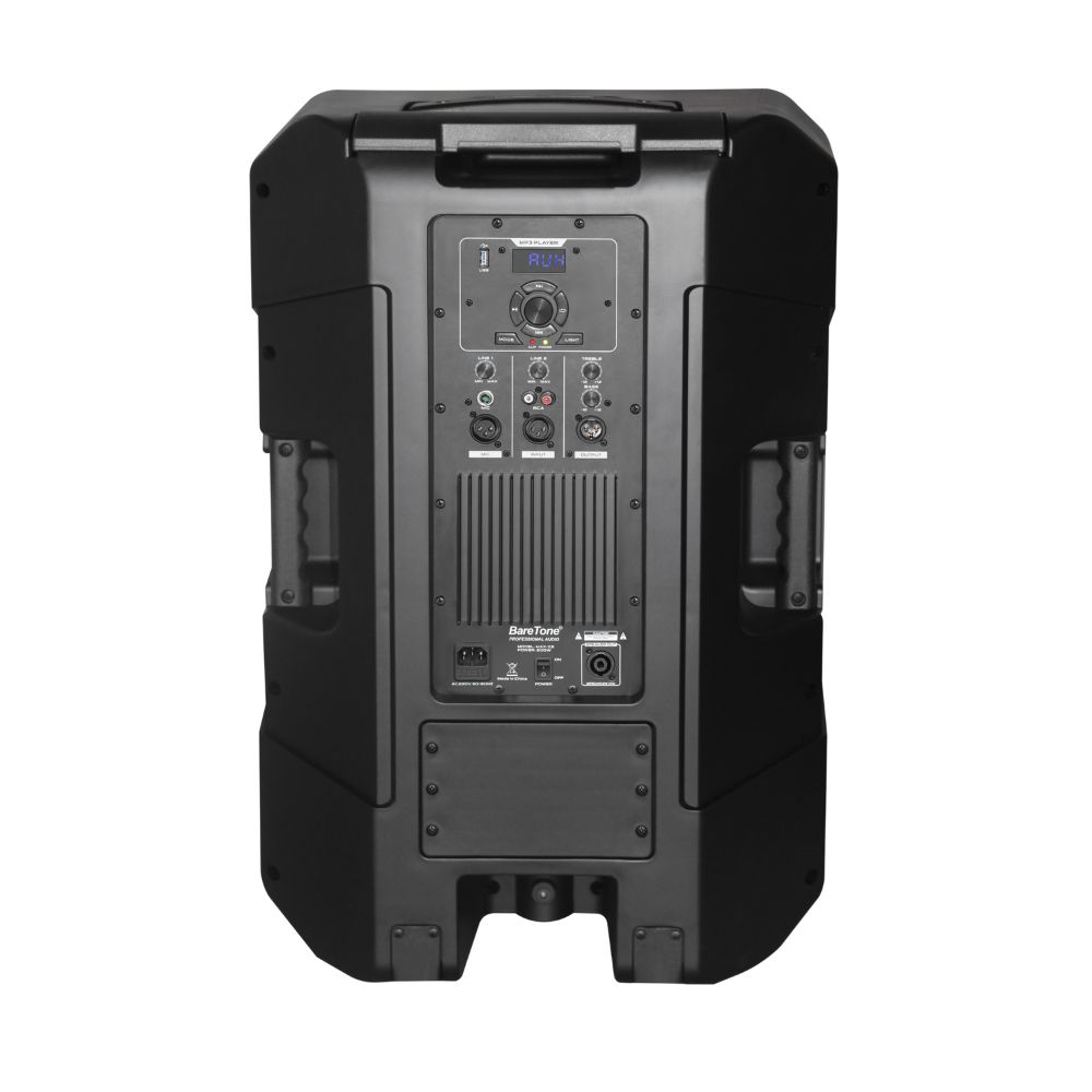 PARLANTE BARETONE MAX-X6 BOUFER 15 PULG CONEXIÓN AC USB BT TWS - 2