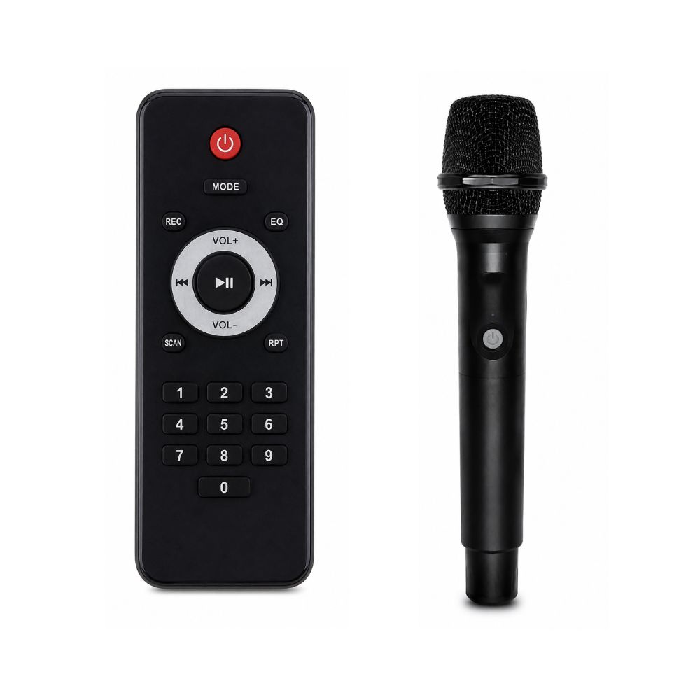 PARLANTE BARETONE MAX-X6B CON BATERIA BOUFER 15 PULG USB BT TWS - 4