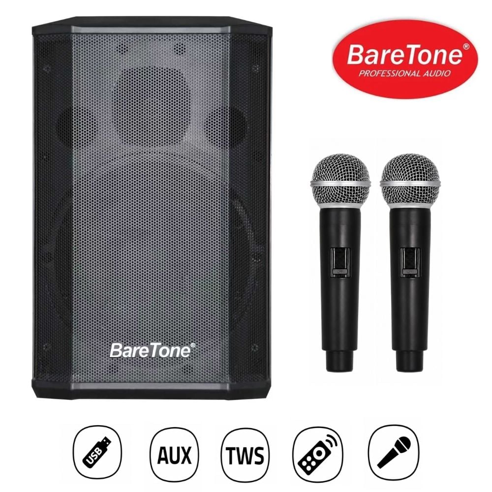 PARLANTE PROFESIONAL BARETONE MAX B8 PRO PORTATIL PEQUEÑO Y POTENTE - 1