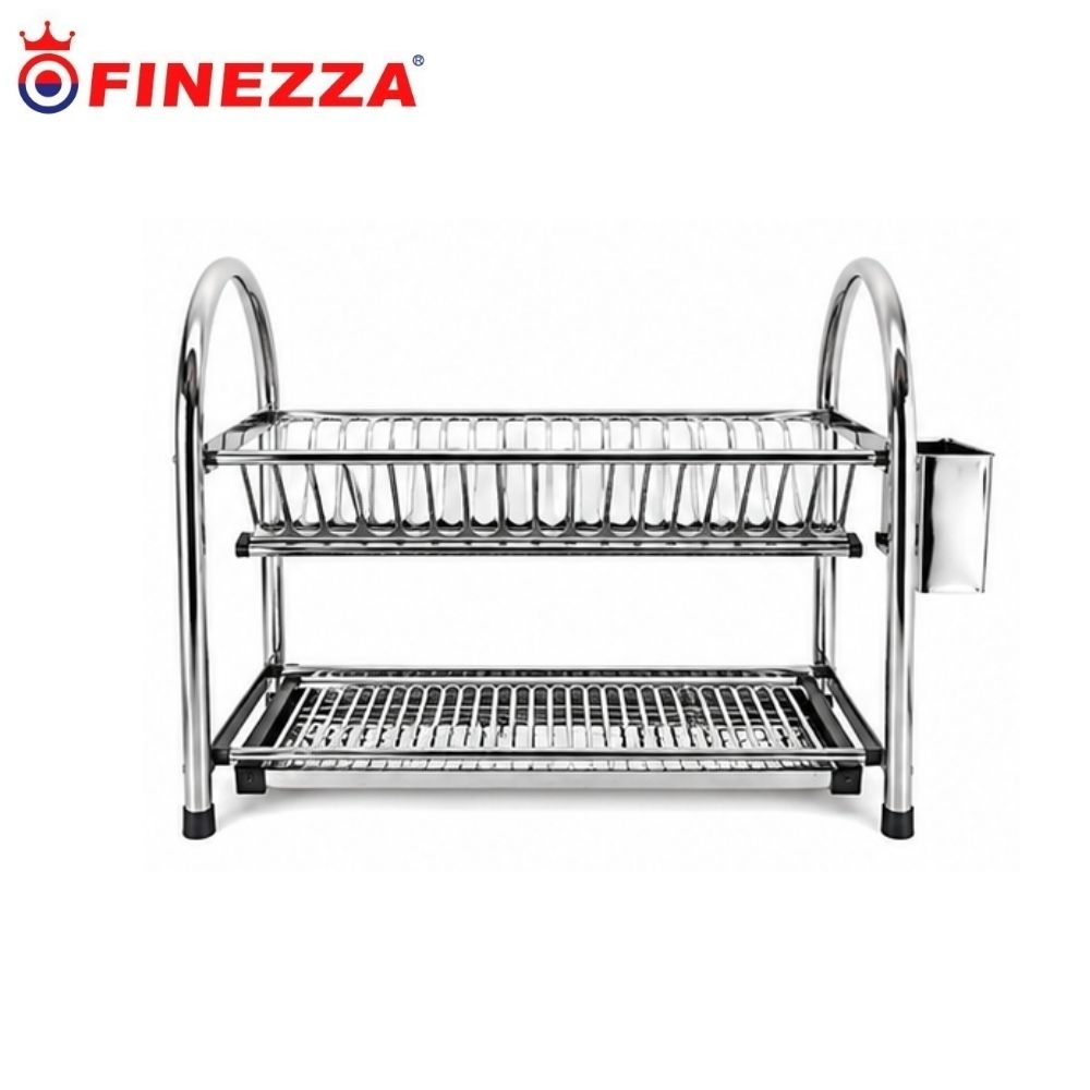 ESCURRIDOR DE PLATOS FINEZZA FZ 8051R  ACERO INOXIDABLE 16 PLATOS - 1