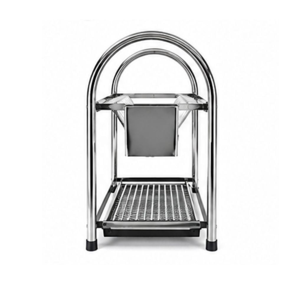 ESCURRIDOR DE PLATOS FINEZZA FZ 8051R  ACERO INOXIDABLE 16 PLATOS - 2