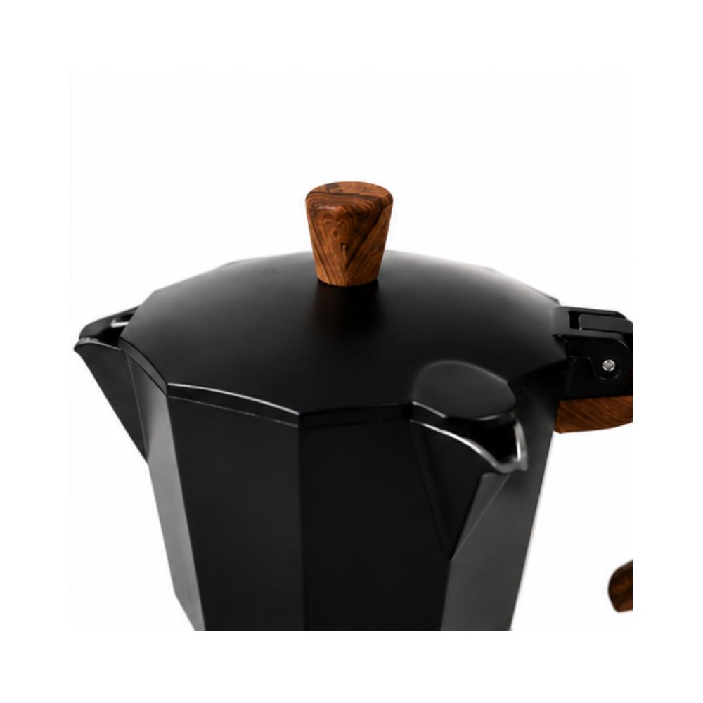 CAFETERA MOKA ITALIANA VINTAGE 150 ML/3 TAZAS NEGRO - 2