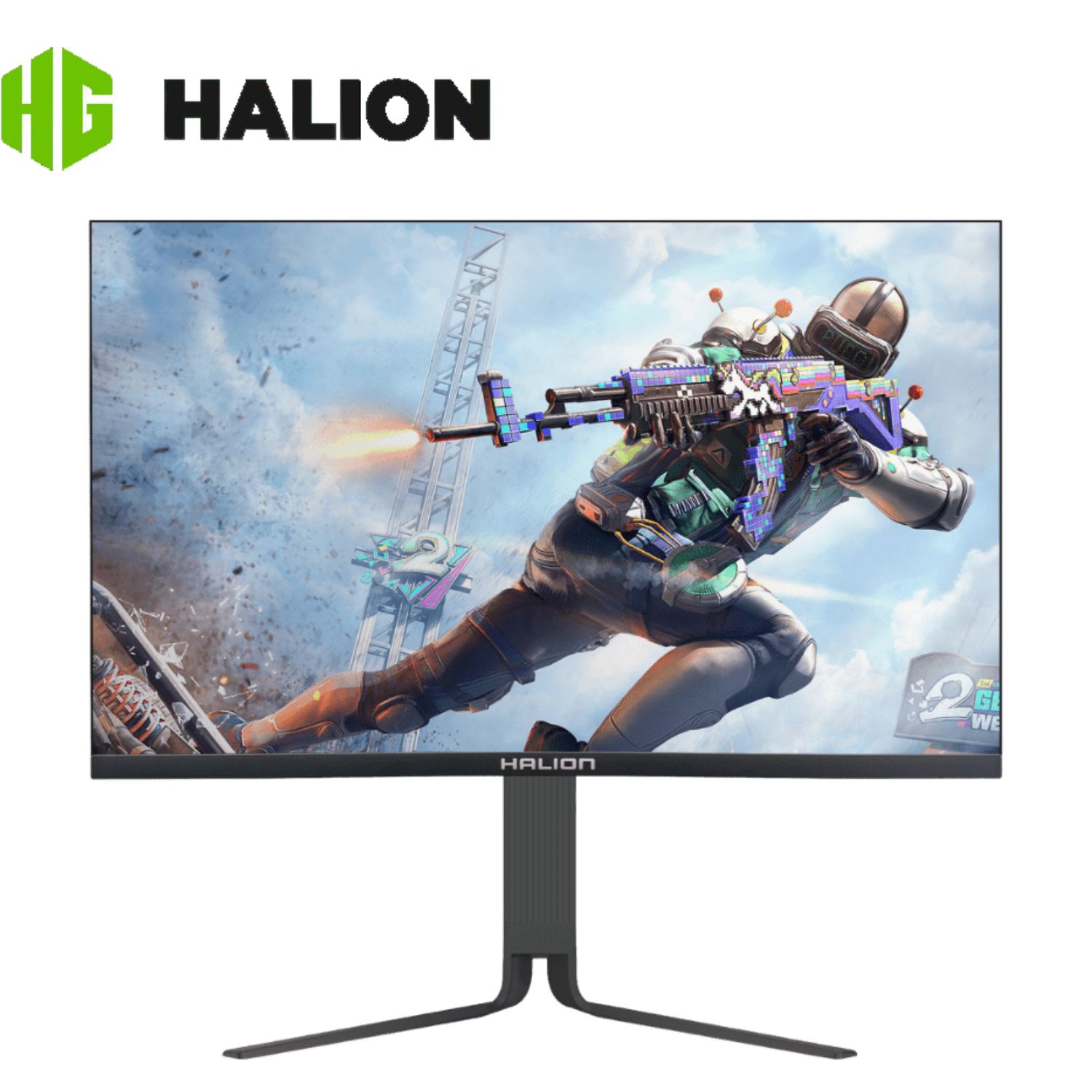 MONITOR GAMER HALION HG2730QF 27' QHD IPS 200HZ 1MS FREESYNC G-SYNC - 1
