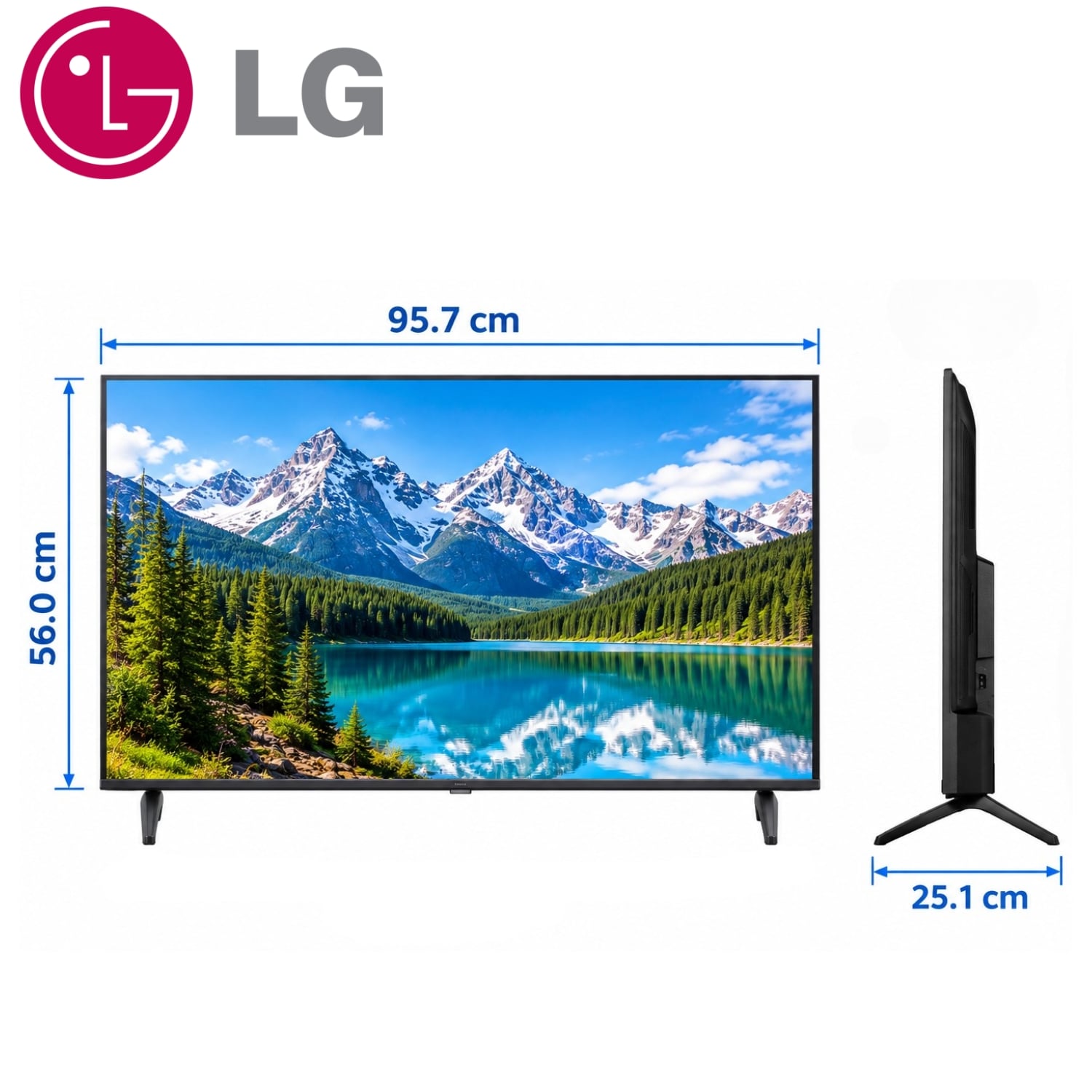TELEVISOR LG 43NU800BPSC LED 43 4K ULTRA HD WEBOS 2026 - 2