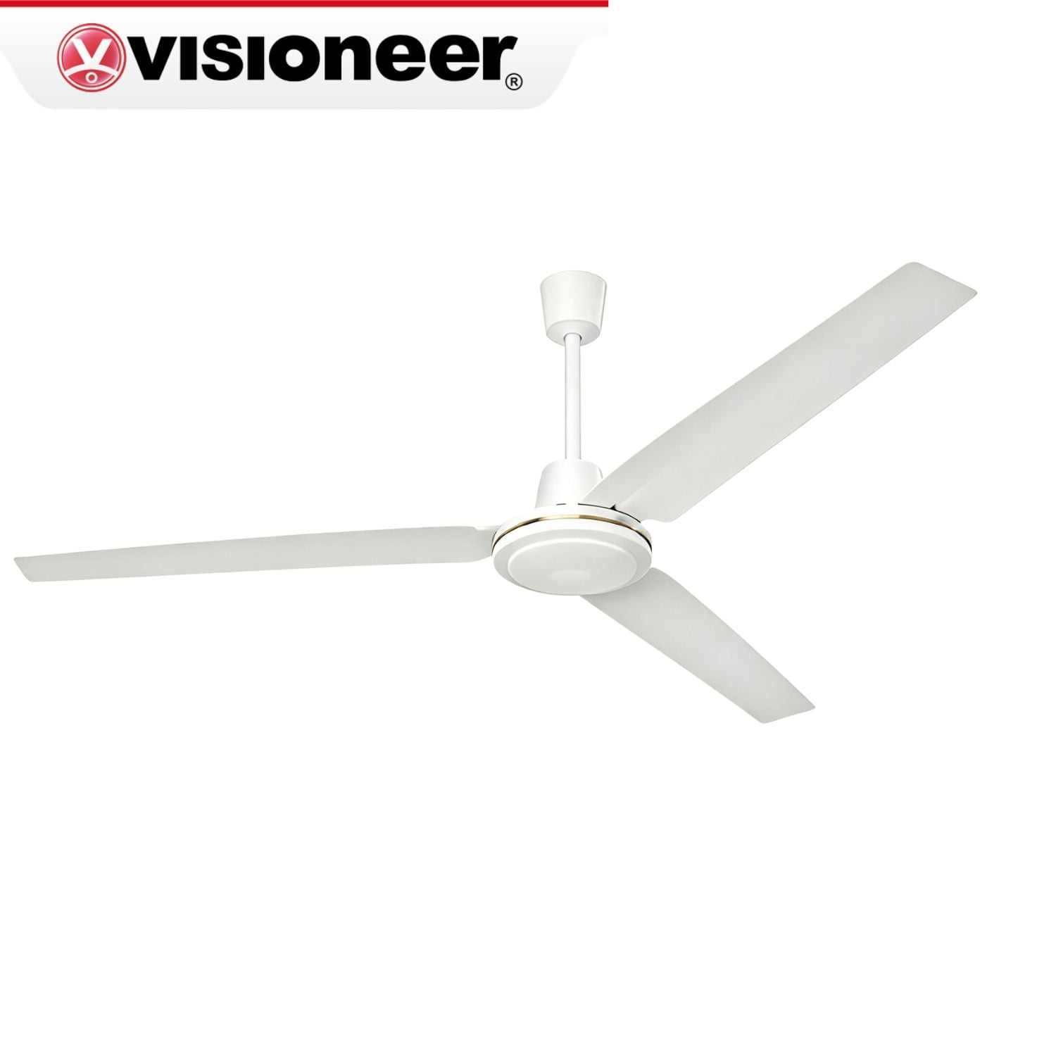 VENTILADOR DE TECHO VISIONEER PALETA 56' BLANCO 75W - 1