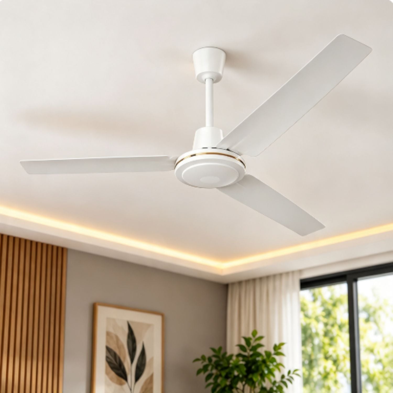 VENTILADOR DE TECHO VISIONEER PALETA 56' BLANCO 75W - 3