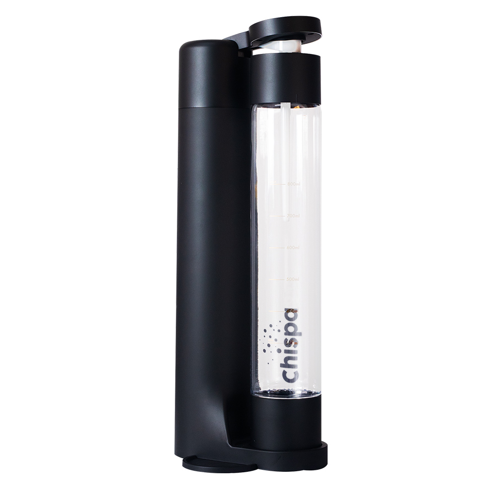 Máquina Gasificadora portátil de agua y bebidas CHISPA Negro - 1