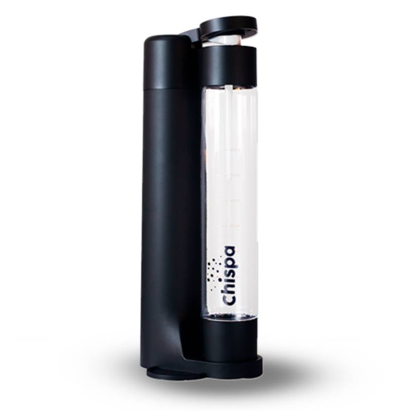 Máquina Gasificadora portátil de agua y bebidas CHISPA Negro - 3