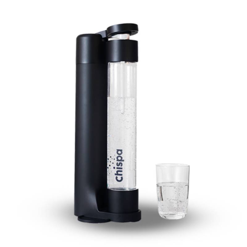 Máquina Gasificadora portátil de agua y bebidas CHISPA Negro - 4