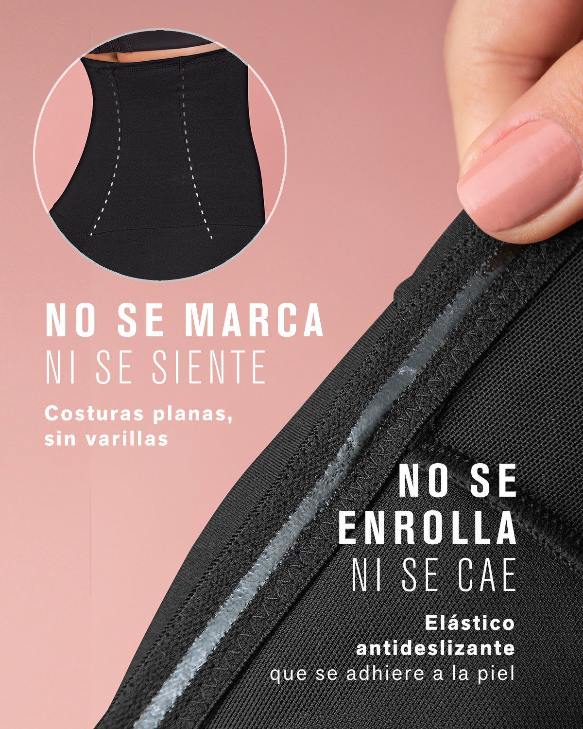 LEGGINGS ACTIVELIFE TALLE ALTO CONTROL FUERTE MÁXIMO PODER - 5