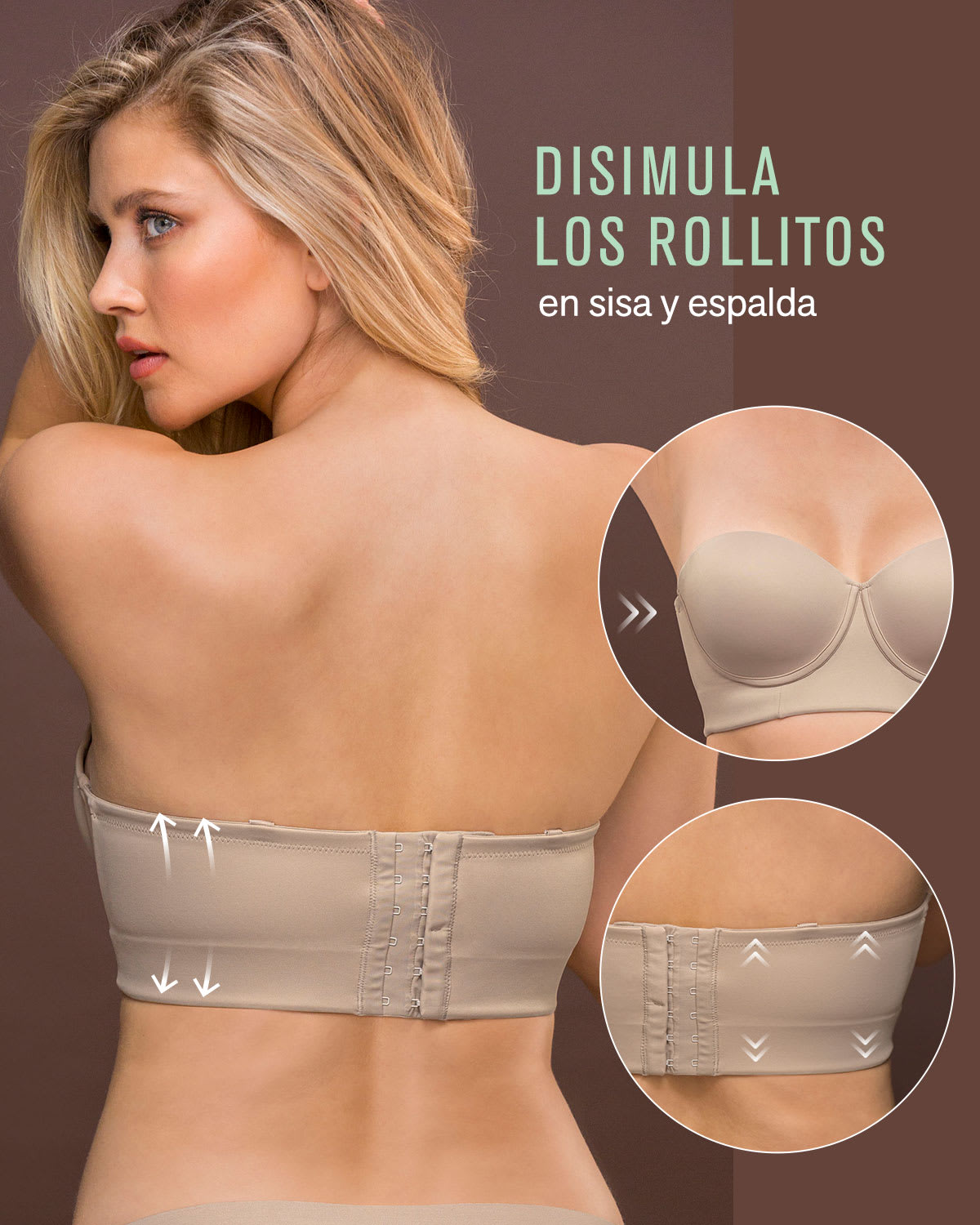 STRAPLESS BUSTIER 360° DE PERFECCIÓN - 3