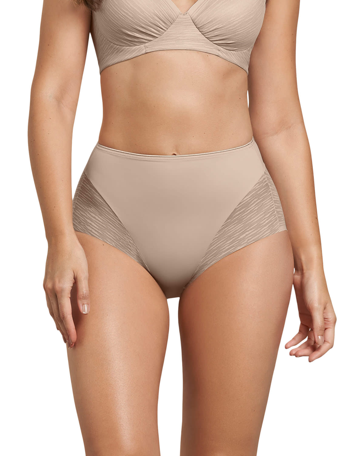 CALZÓN FAJA CLÁSICO INVISIBLE CON TRANSPARENCIAS - 1
