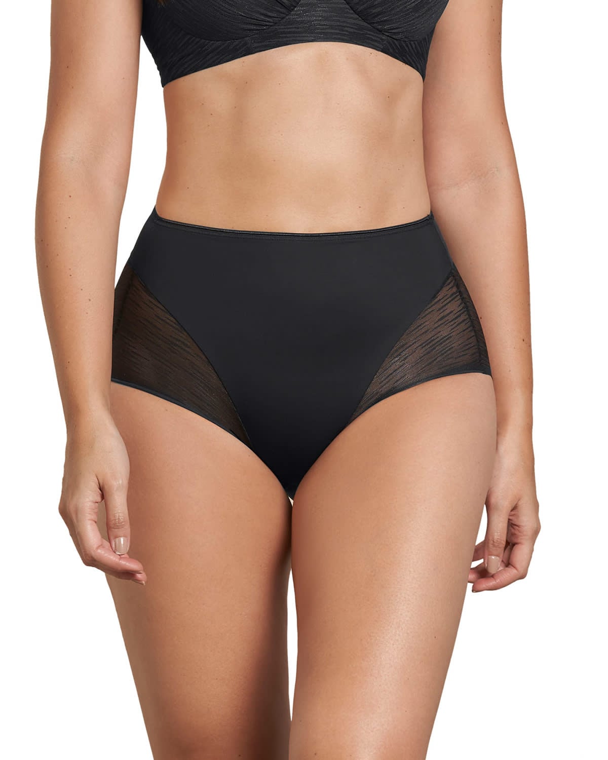 CALZÓN FAJA CLÁSICO INVISIBLE CON TRANSPARENCIAS - 1