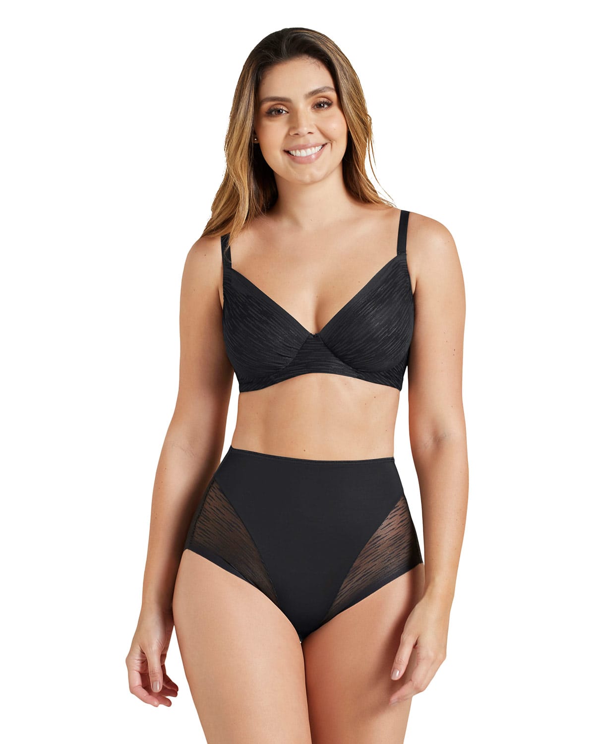 CALZÓN FAJA CLÁSICO INVISIBLE CON TRANSPARENCIAS - 4