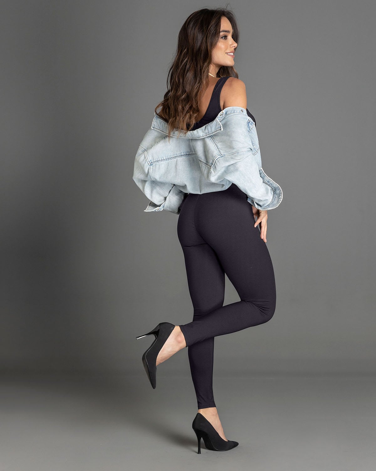 LEGGINGS CON CONTROL DE ABDOMEN Y CINTURA - 2